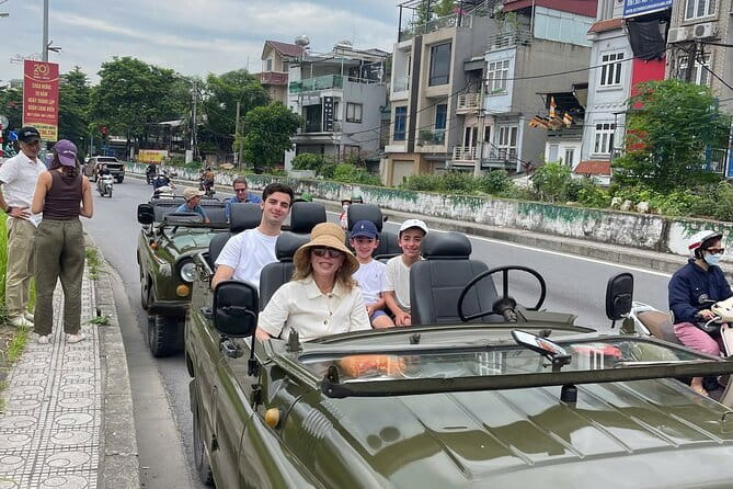 Exploring Jeep Tour Through the Red River Delta - Red River Delta by Open-Top Jeep: Rice Paddies, Villages, and Farmer Chats