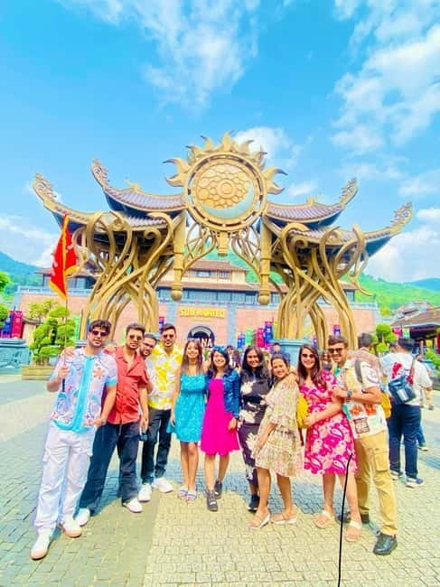From Da Nang: Ba Na Hills and Golden Bridge tour & options - French Village and Fantasy Park: the theme-park side you can control
