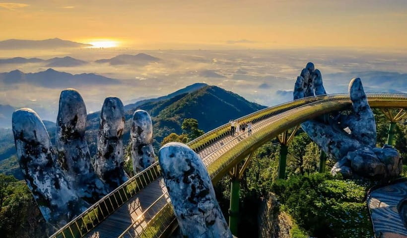 From Da Nang or Hoi An: Ba Na Hills Golden Bridge Tour - Asia’s longest cable car ride up to the 1,487-meter views