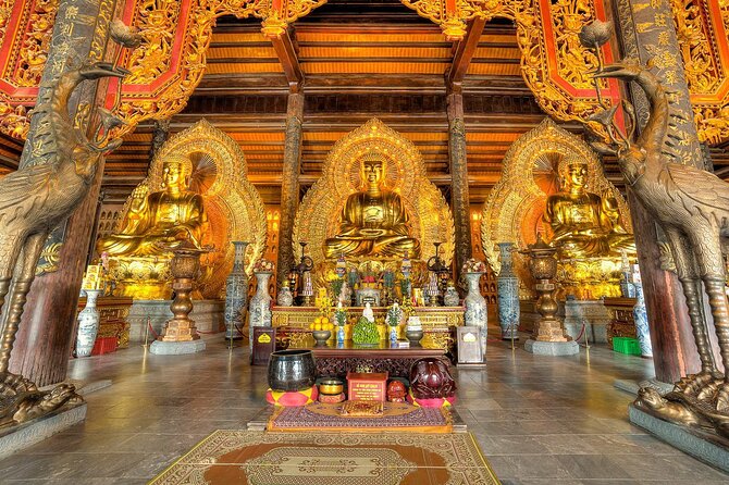 From Hanoi- 1 Day Ninh Binh Save Cost With Transfer Optional - Hoa Lu citadel or Bai Dinh pagoda, your choice of Vietnam’s big spiritual moments