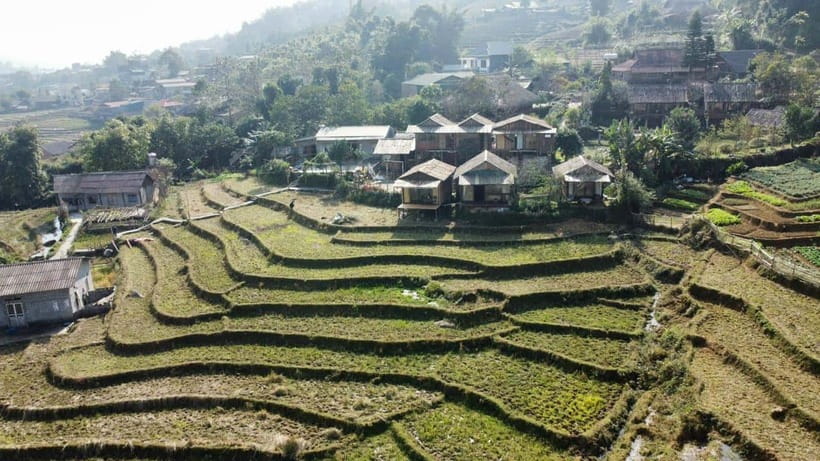 From Hanoi: 1-day Sapa Trekking Tour With Overnight Bus - Head Back to Sapa Town and Settle In for the Return Bus
