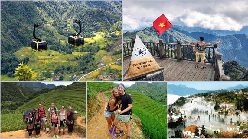 From Hanoi: 2-Day Sapa-Fansipan Peak & Trek & Ha Giang Bus - Lao Chai to Ta Van Trek: Rice Terraces and Village Life