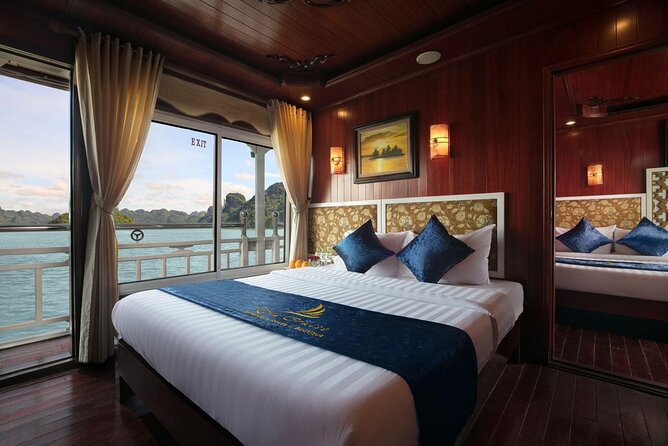 From Hanoi: 2D1N Ha Long Bay Deluxe Cruise with Bus Limousine - Price and what you get for $200 per person