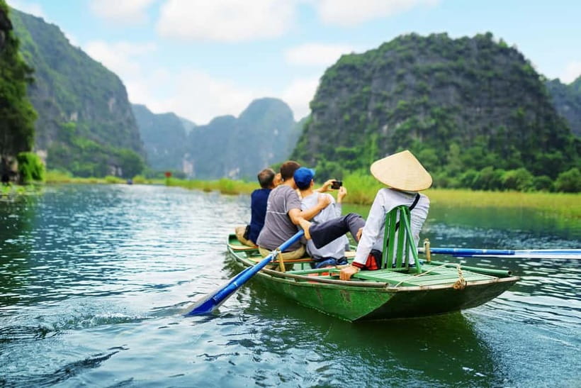 From Hanoi: 3-Day Luxury Tour Ninh Binh & Ha Long Bay Cruise - Hoa Lu, village biking, and the UNESCO Trang An boat through caves