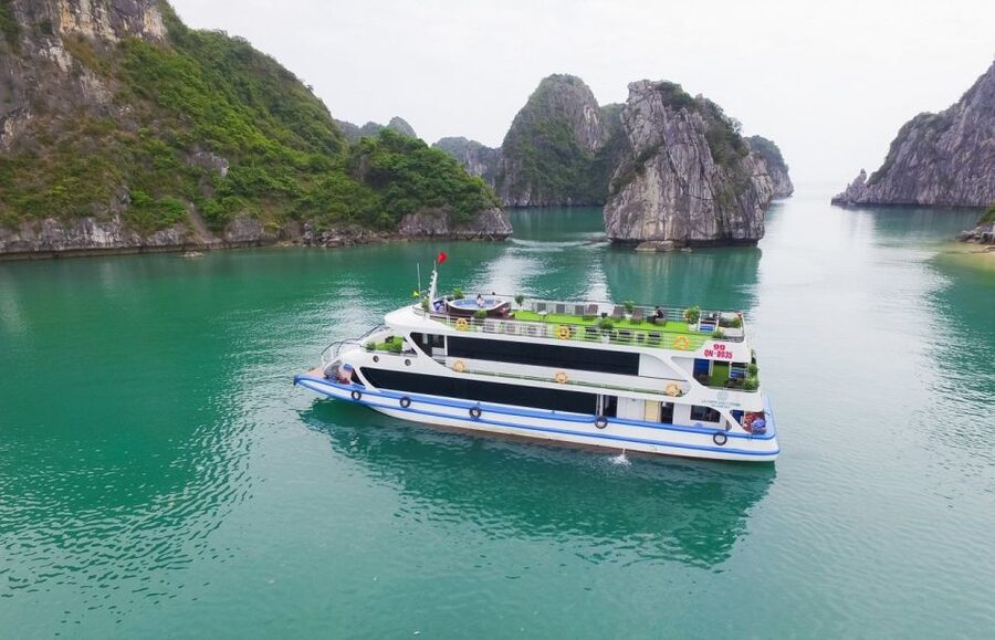 From Hanoi: Ha Long Bay Luxury Cruise Day Tour with Jacuzzi - Titov Island Halfway Climb: Views With Minimal Effort