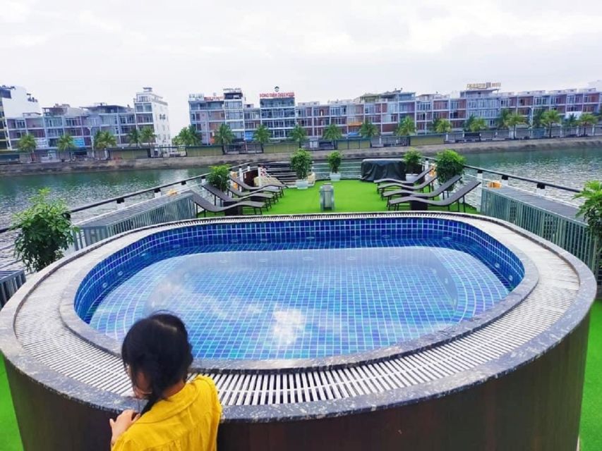 From Hanoi: Ha Long Bay Luxury Cruise Day Tour with Jacuzzi - Sunset Party, Coffee, and Jacuzzi Time on the Return Run
