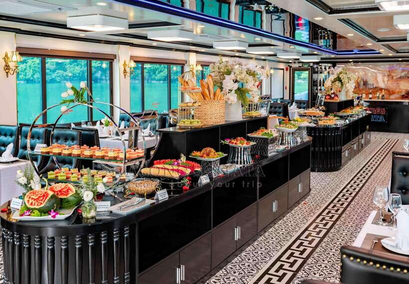 From Hanoi: Ha Long Bay Save-Cost Tours - Big & Small Groups - Tuan Chau boarding: waiting room, safety briefing, then cruising
