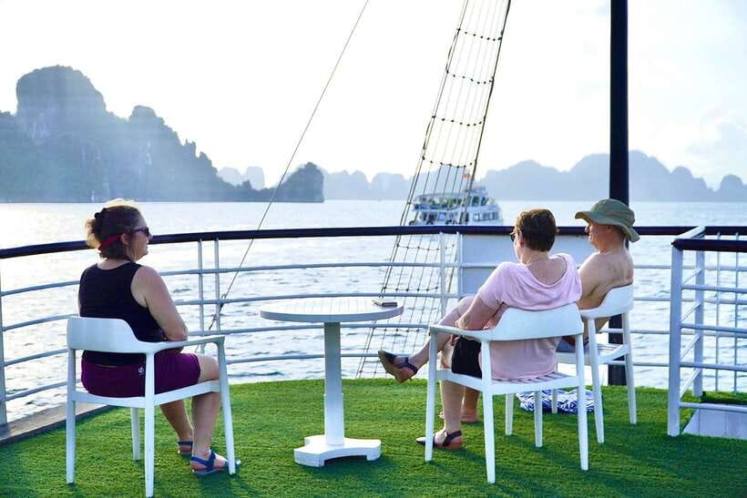 From Hanoi: Ha Long Bay Save-Cost Tours - Big & Small Groups - Ti Top Island: swimming or the hike for the view
