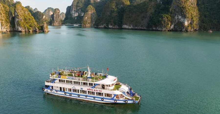 From Hanoi: Halong Bay Day Trip w/ Cave, Island & Kayak - Hanoi pickup and the Tuan Chau Island start