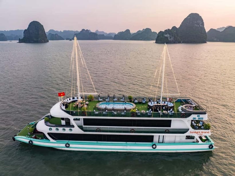 From Hanoi: Halong bay Luxury tour on 5 star cruise - Key highlights at a glance