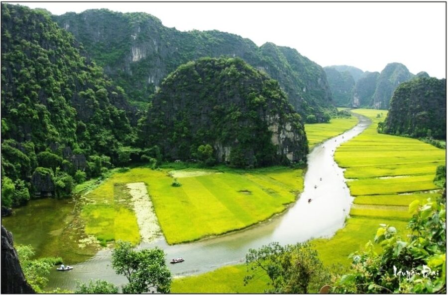 From Hanoi: Hoa Lu & Tam Coc with Buffet lunch & Cycling - Tam Coc break and lunch: buffet food that is more than a checkbox