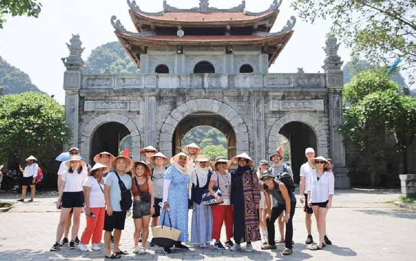 From Hanoi: Ninh Binh Boat Ride, Mua Cave Hike, Temple Visit - Bai Dinh Pagoda, huge temple complex and the electric car fee