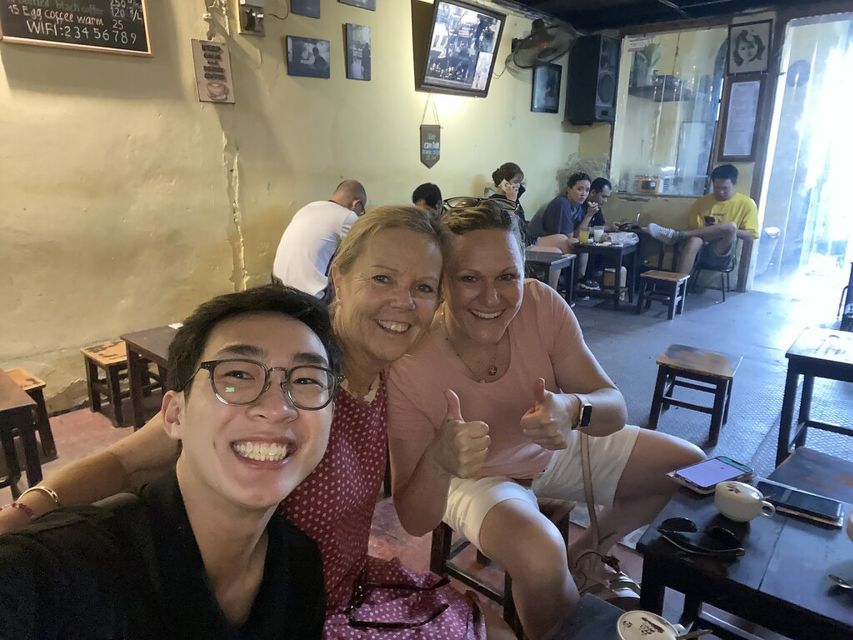From Hanoi: Old Quarter Vegetarian Food Tour - Egg coffee and the dessert finish