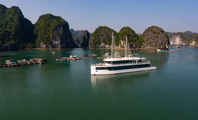 From Hanoi or Halong: Halong Bay Day Cruise - From Hanoi to Tuan Chau: The Day Starts Easy