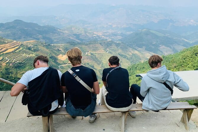 From Hanoi, Sapa: Premium Tour-3D2N Ha Giang Loop with Easy Rider - The team effect: Hazel, Huy, Hoa, Chung, Minh, Xin, and Dai