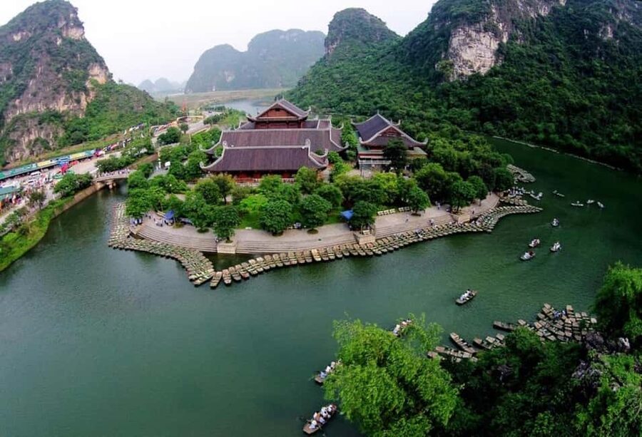 From Hanoi: Trang An eco-tourism - Hoa Lu ancient & Mua Cave - Lunch in Ninh Binh: included, but judge it as a solid local meal