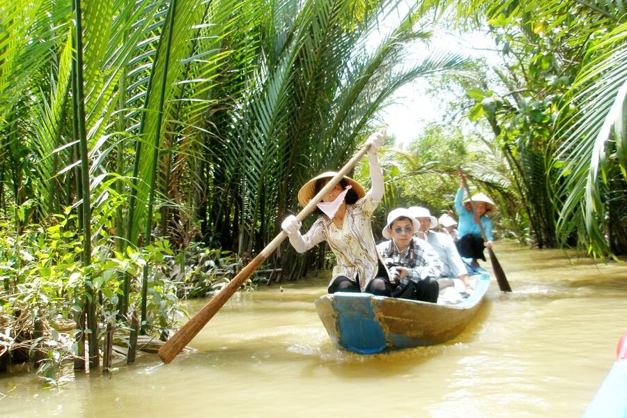 From Ho Chi Minh City: Mekong Delta VIP Tour by Limousine - The Canal Section: Sampan and Rowboat Time