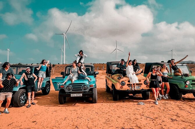 From Ho Chi Minh: Mui Ne Day Trip with Fairy Stream and Sand Dune - Red Sand Dunes: Big Views Over the Coast and Classic Sunset Photos