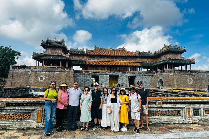 From Hoi An/Da Nang: Hue Imperial City Tour via Hai Van Pass - Thien Mu Pagoda: Hue’s unofficial city symbol