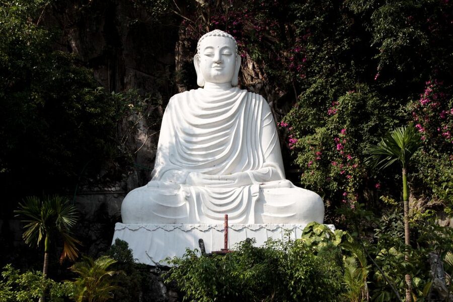 From Hoi An: Day Tour of My Son Temples and Marble Mountain - Linh Ung Pagoda on Marble Mountain: the religious stop that also feels like a viewpoint