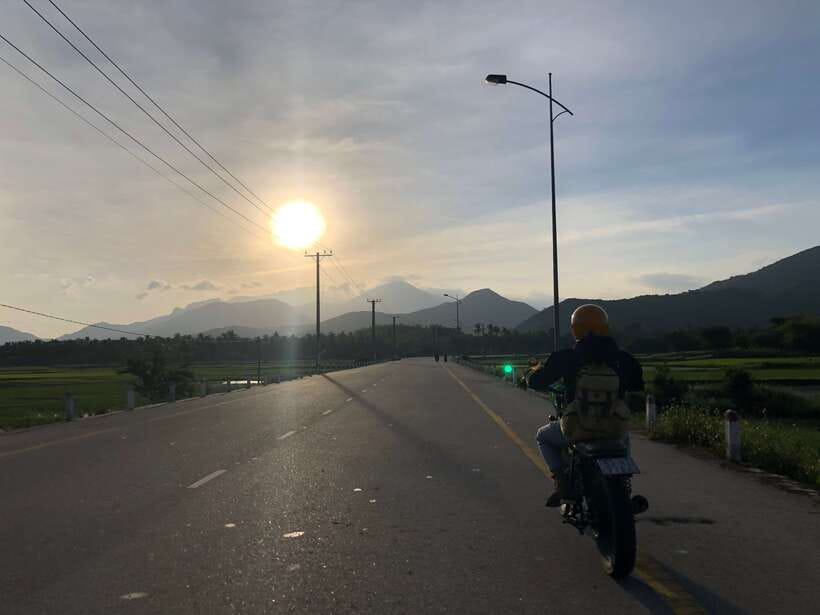 From Hue/Da Nang/Hoi An: Hai Van Pass Tour by Motorbike - Son Tra Peninsula and Monkey Mountain: Lady Buddha gives you the big picture