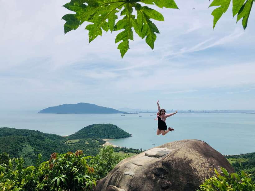 From Hue/Da Nang/Hoi An: Hai Van Pass Tour by Motorbike - Coffee stop and Lap An Lagoon oyster farming: the “local life” part