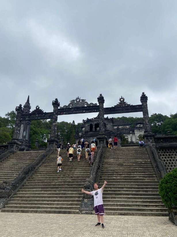 From Hue : Full-Day City Highlights Tour with Lunch - Pickup, van ride, and how you start on the right foot