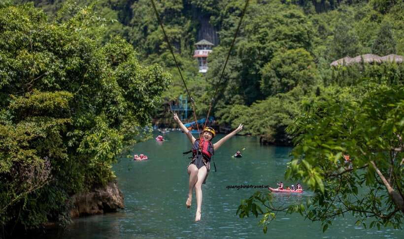 From Phong Nha/DongHoi: Paradise Cave and Zipline Dark Cave - Paradise Cave, Hang Thien Duong and the 2-Hour Walk