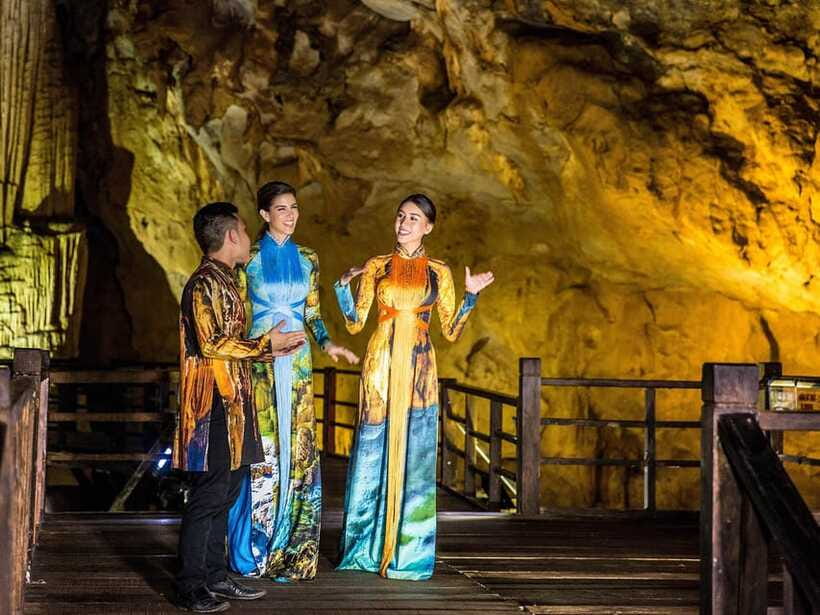 From Phong Nha/DongHoi: Paradise Cave and Zipline Dark Cave - Dark Cave in Natural Darkness, the Adventure Part of the Day