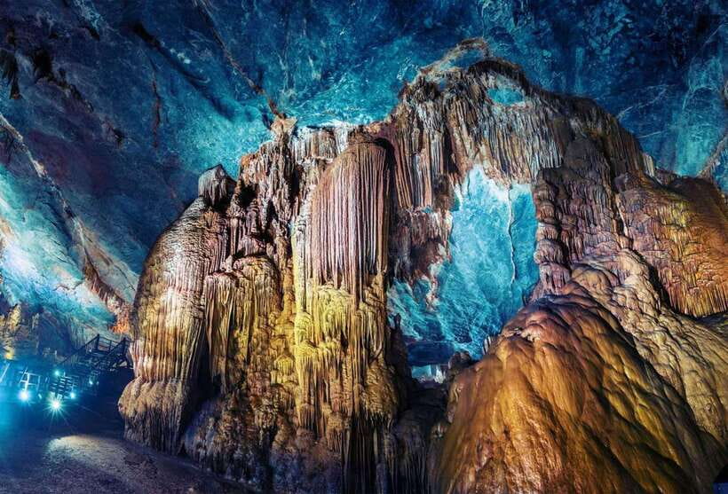 From Phong Nha/DongHoi: Paradise Cave and Zipline Dark Cave - Zipline in the Cave, the One Safety Rule You Must Respect