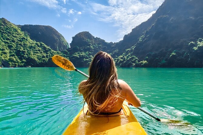 From your cruise port to Hanoi 1 day with our driver - Halong Bay on the clock: what the kayak or bamboo-boat time is like