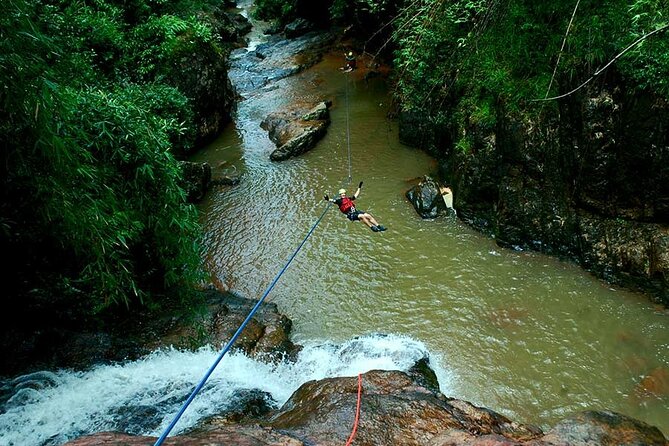 Full Day Canyoning Activity in Da Lat with Lunch - The Dry 18-Meter Abseil: Confidence on a Rope