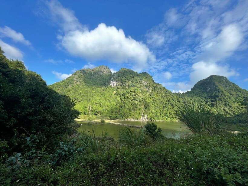 Full day hike - climbing in Jungle of Cat Ba National park - Cat Ba National Park, where the hike connects to the sea