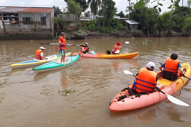 Full Day Off The Beaten Track the Mekong Delta. - Kayaking the side canals and island waterways