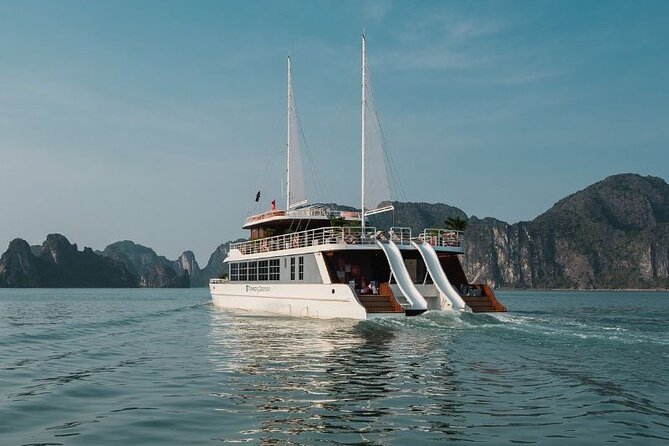 Full Day Tour Halong Bay on Premium Cruise Starting from Hanoi - Sunset Party, Music, Light Refreshments, and the Return to Hanoi