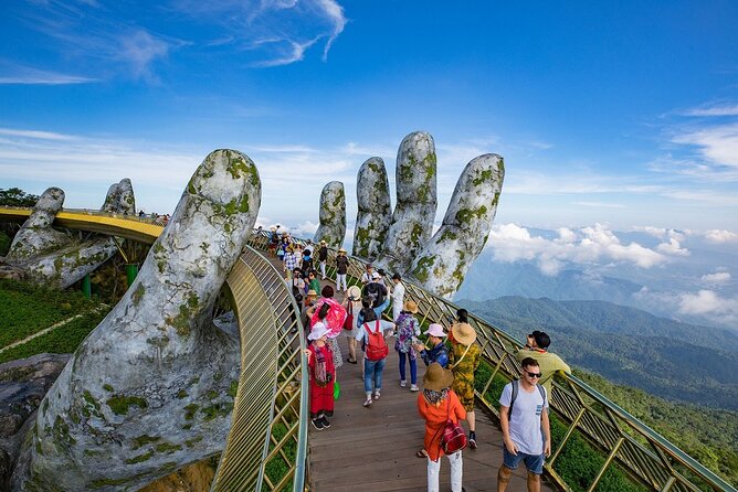 Golden Bridge -Ba Na Hills including buffet lunch ,Cable car 2 way From Da Nang - Key highlights you should care about