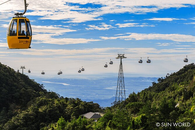 Golden Bridge -Ba Na Hills including buffet lunch ,Cable car 2 way From Da Nang - Da Nang hotel pickup, then straight into the cable car day