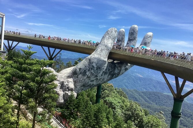 Golden Bridge & Ba Na Hills & Marble Mountain Private Tour - Golden Bridge: your main event, with time to get the photos right