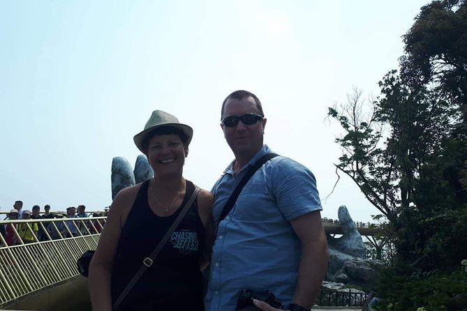 Golden Bridge-Marble Mountain-Hoi An City -Boat Ride-Night Market - Gardens, wine cellar, and Linh Ung Pagoda: the quieter pauses