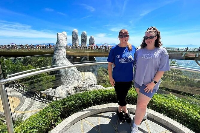 Golden Bridge-Monkey mountain-Dragon Bridge -Marble Mountain Fullday PrivateTour - Sơn Trà Peninsula and Linh Ung Pagoda: Lady Buddha With Sea-Facing Views