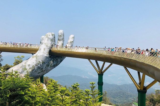 Golden Bridge - Monkey Mountain- Marble Mountains - Dragon Bridge - Sun World Ba Na Hills: where the day’s mood changes