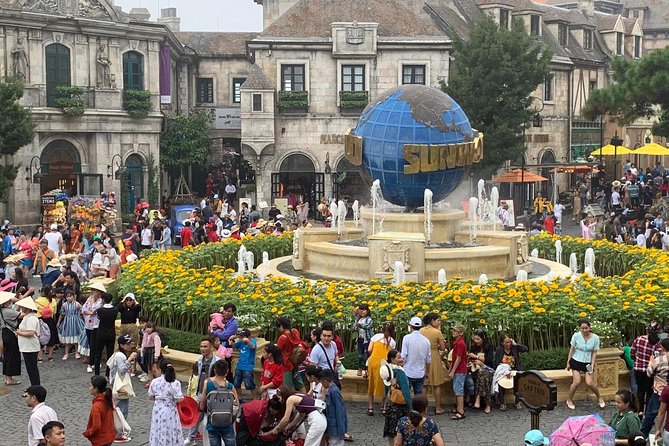 Golden Bridge trip and buffet lunch in the Bana Hills in Da Nang city - SunWorld and the classical concert time slot