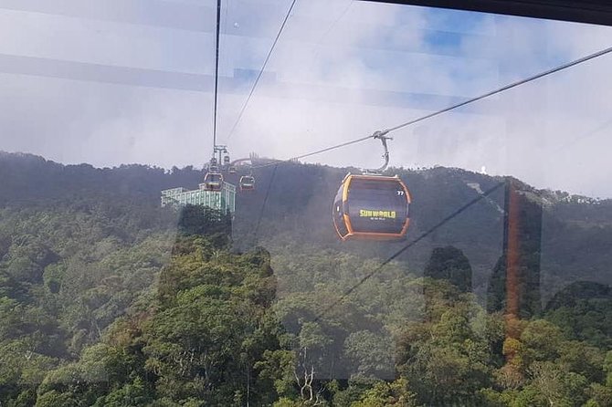 Guided Fullday Tour :Golden Bridge,Dragon Bridge,Marble Mountain,Monkey Mountain - Ba Na Hills and the cable car ride to altitude comfort