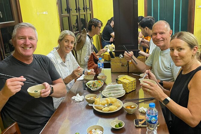 Guided Hanoi Food Tour With Train Street 8 Different Food Tasting - Your $30 value: 10 tastings plus real Hanoi drinks