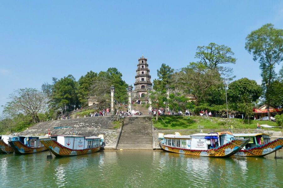 Guided Private Tour – Explore Hue’s Royal Tombs & Thien Mu - Khai Dinh Tomb in the Chau Mountains: Eastern and Western in one monument