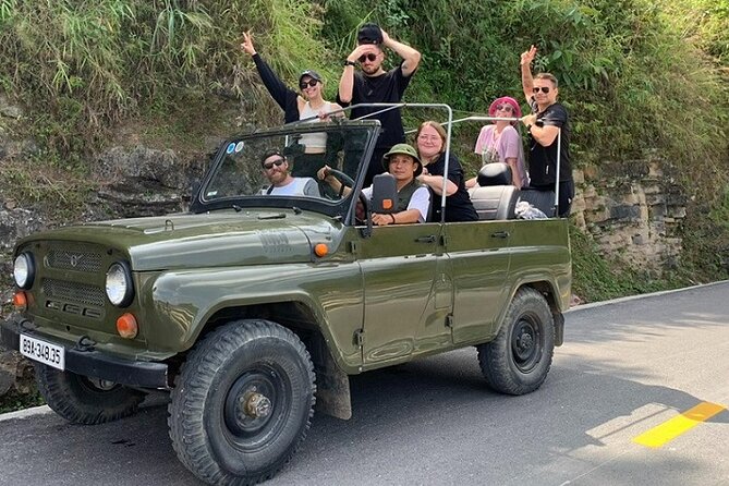 Ha Giang Army open Air Jeep 3 Days 2 Night Tour - Day 2: Ma Pi Leng pass, Meo Vac, and Du Gia waterfall