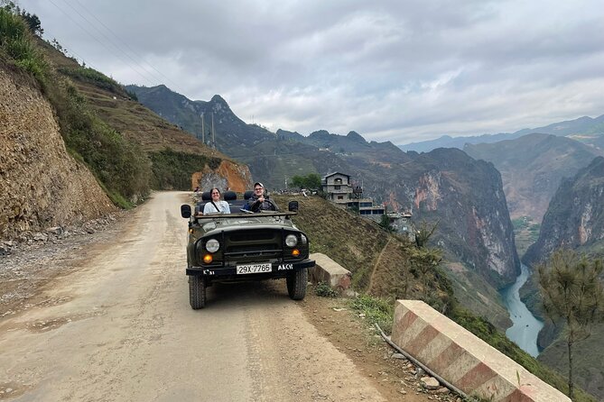 Ha Giang Army Open Air Jeep 4 Days 3 Night - Day 3: Ma Pi Leng Pass on the Happiness Road and Du Gia’s remote villages