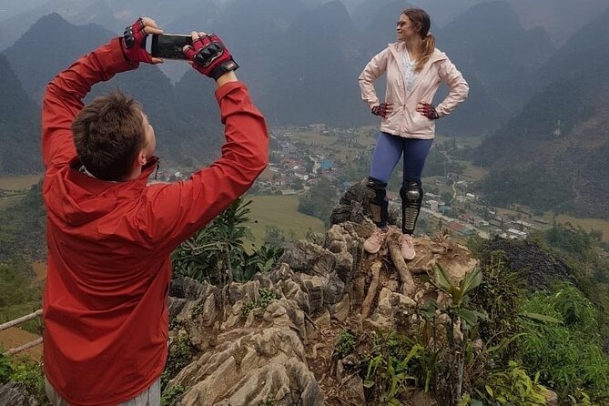 Ha Giang Loop Backpacker Tour, Small Group within Easy Riders - Yen Minh countryside: terraced fields and panorama breaks