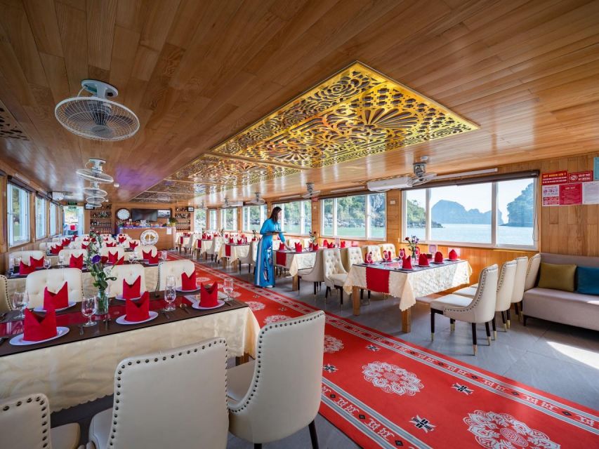 Ha Long: Afternoon Cruise with Lunch, Kayaking, and Swimming - Luon Cave: kayak through the tunnel or take the bamboo boat