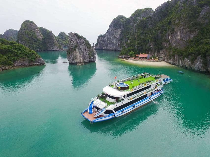 Ha Long Bay 8 hours daily tour on LA CASTA DAILY CRUISE - Getting to Tuan Chau, and how the limousine ride affects your day